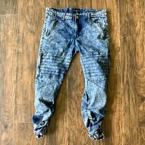 7 Souls Rouched Ankle Jeans